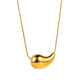 Collier pendentif de style haut de gamme en acier inoxydable