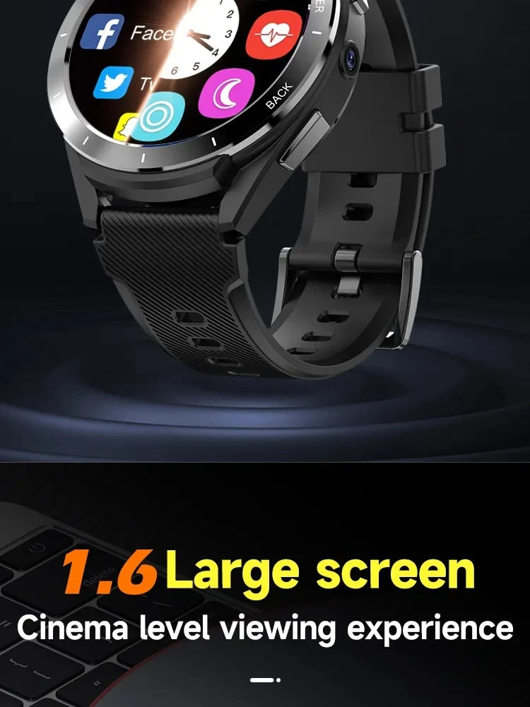 montres intelligentes avec grande mémoire Wifi Gps Cameras