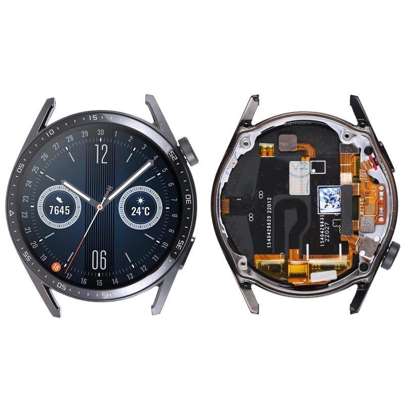 Ecran AMOLED avec cadre pour Huawei Watch GT