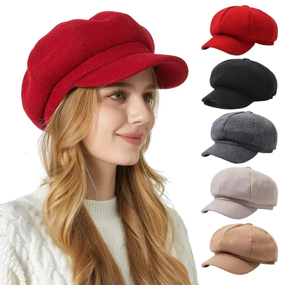 Chapeaux Newsboy Automne/Hiver pour Hommes et Femmes