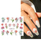 1pcs Fleur de tulipe autocollante pour ongles