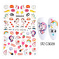 Autocollant réaliste de Nail Art Jelly Bean Little Monster Eyes