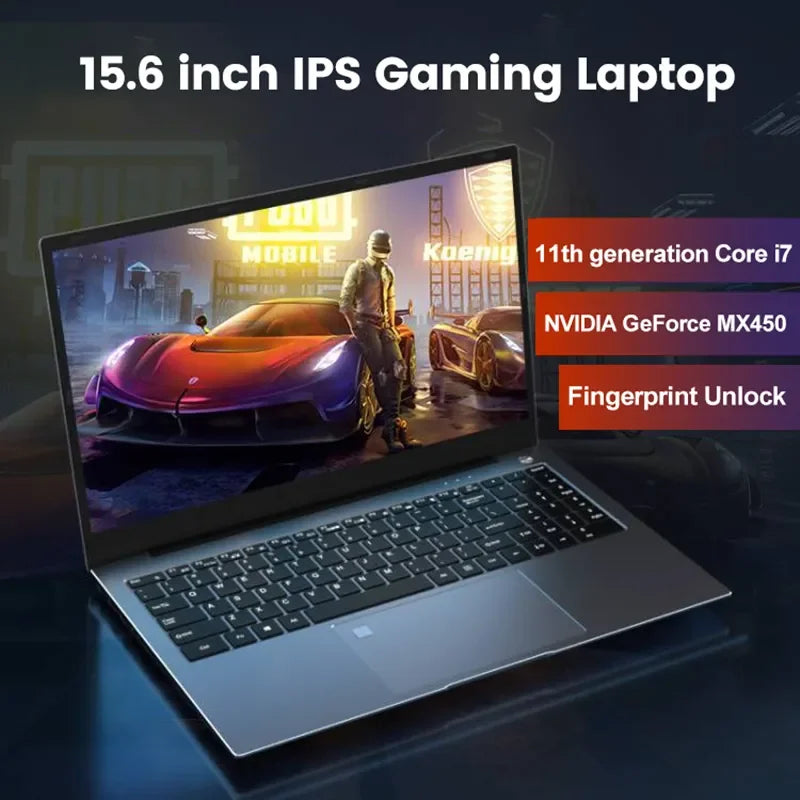 Laptop Gaming 15,6" i7-1360P NVIDIA MX550 2G Windows 11 Ultrabook