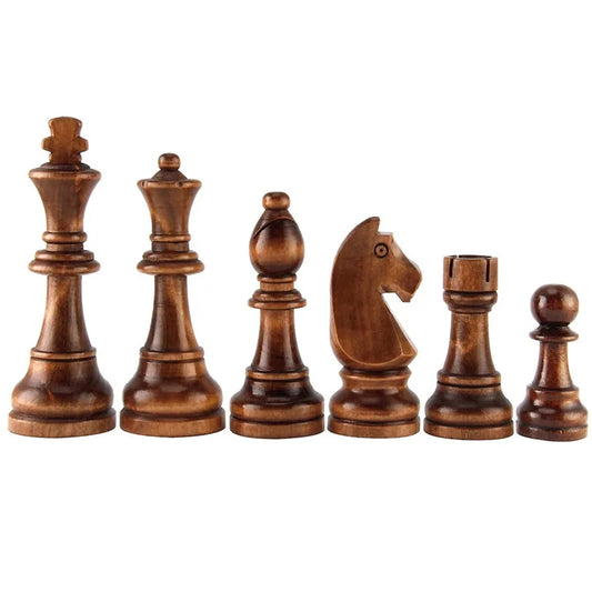 Set Échecs Complet – 32 Pièces en Bois, Accessoires de Jeu