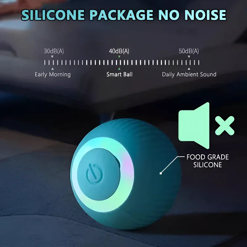 Balle Interactive Intelligente pour Chat – Jouet Automatique à Roulement