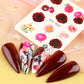 1pcs Fleur de tulipe autocollante pour ongles