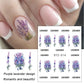 1pcs Fleur de tulipe autocollante pour ongles