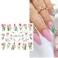 1pcs Fleur de tulipe autocollante pour ongles