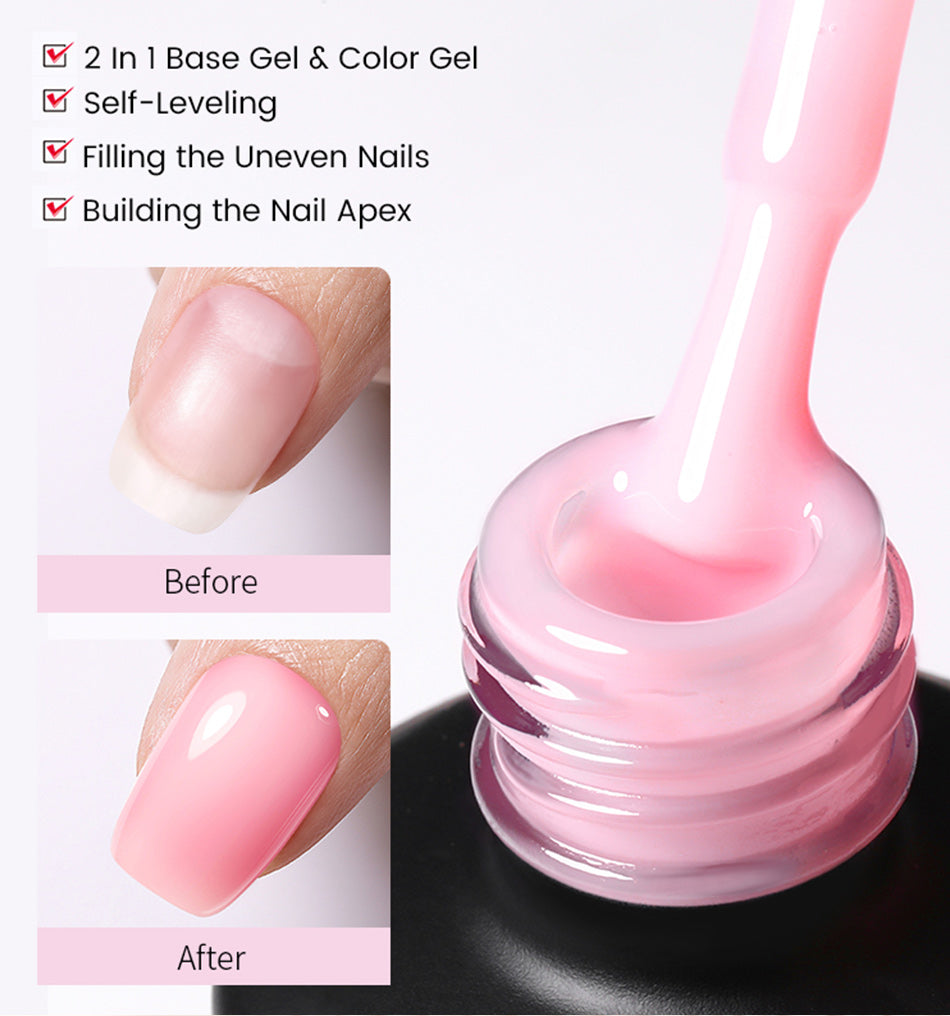 BORN PRETTY 15ml Rubber Base Gel Varnis Semi Permanent