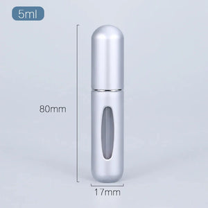 Mini Atomiseur Parfum Refillable 5/8ml – Voyage en Aluminium