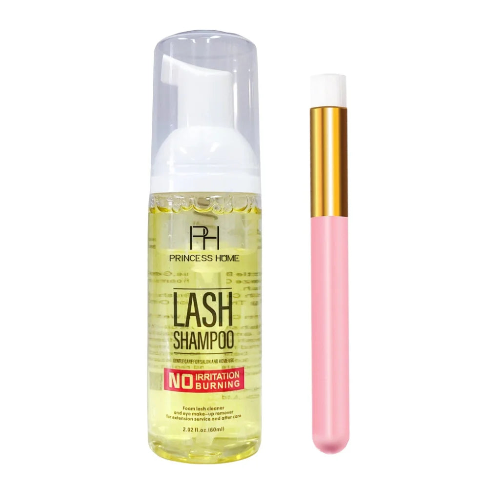 Shampoing Cils Doux – Nettoyant Mousse Sans Larmes