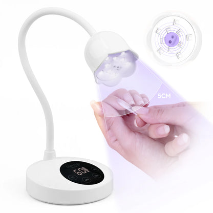 Lampe UV LED Mini Rechargeable – Séchage Rapide pour Vernis Gel