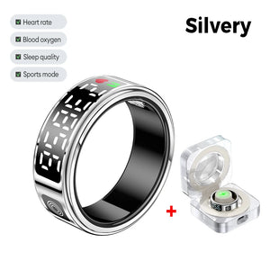 SR08 Smart Ring - LED, Bluetooth 5.1, étanchéité 5ATM