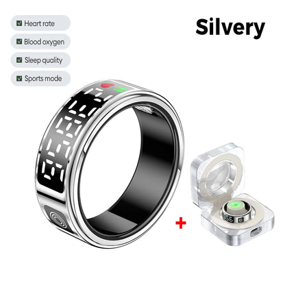 SR08 Smart Ring - LED, Bluetooth 5.1, étanchéité 5ATM