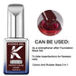 KODIES GEL Bourgogne Rouge Base Caoutchouc Vernis à Ongles 15ML UV/LED