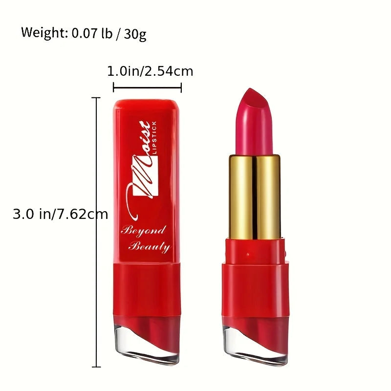 Rouge à Lèvres Crème 12 Couleurs – Hydratant & Longue Tenue