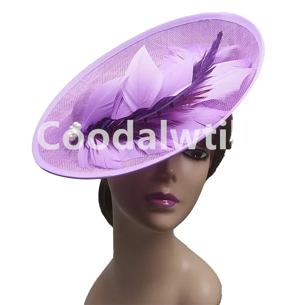 Fascinateur de Mariage Violet Clair, Clip pour Cheveux