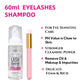 Shampoing Cils Doux – Nettoyant Mousse Sans Larmes