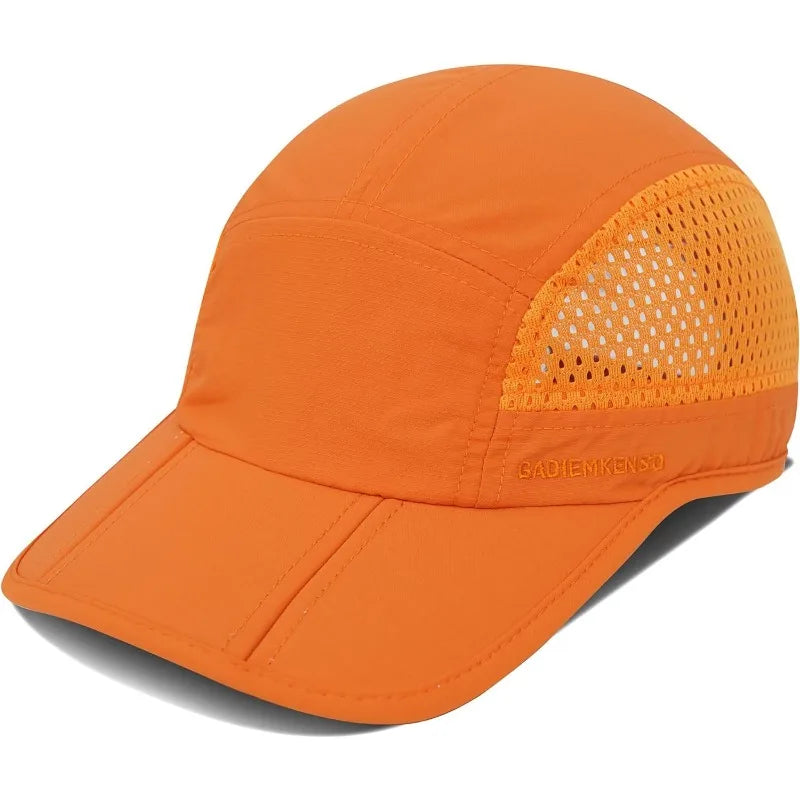 Casquette Pliable Extérieure UPF 50+ – Séchage Rapide & Imperméable