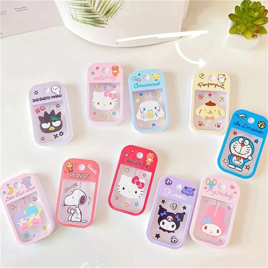 Flacon Rechargeable 50ml – Hello Kitty, Kuromi & Cinnamoroll