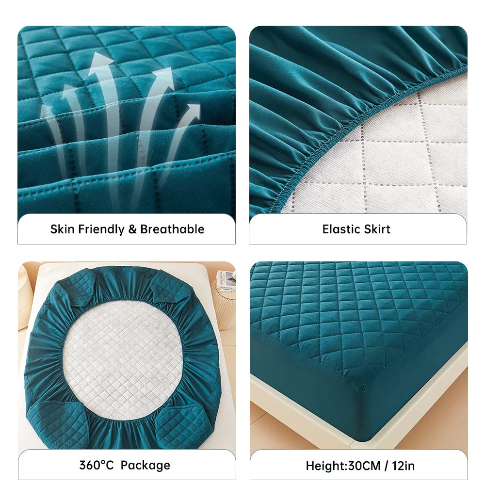 Housse Matelas 3D – Imperméable, Douce & Respirante