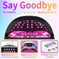 Lampe Max UV 66 LEDs pour sèche-ongles Manucure Lampe de séchage d'ongles 66 LEDs