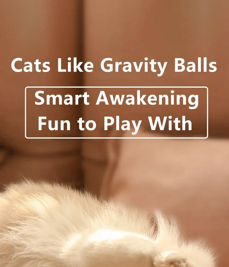 Balle Interactive Intelligente pour Chat – Jouet Automatique à Roulement