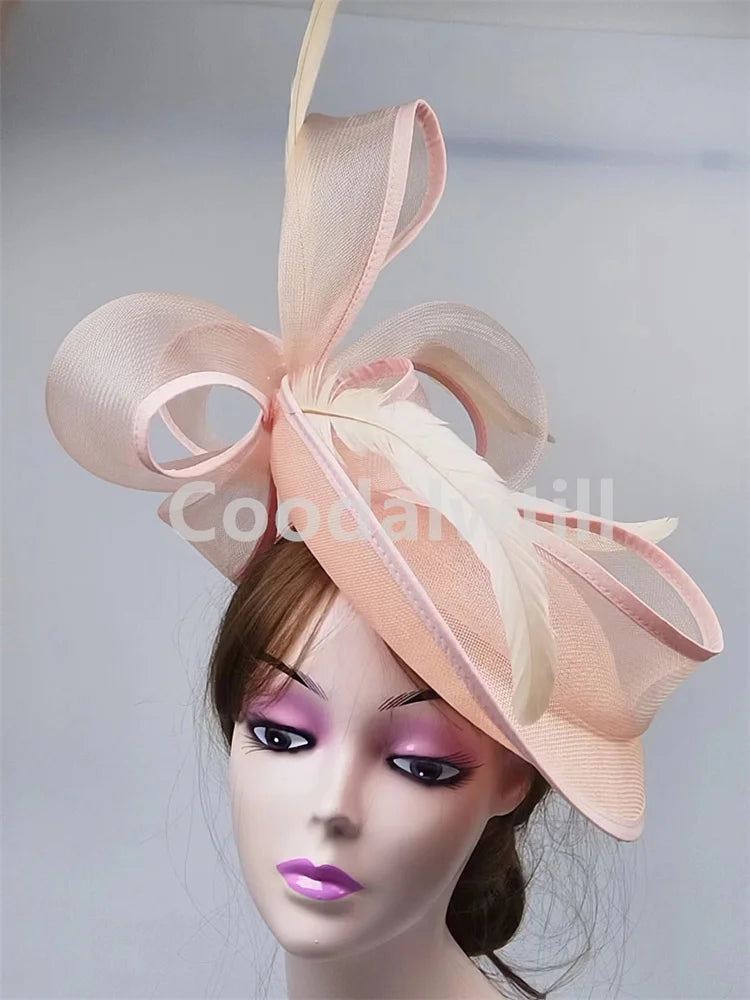 Chapeau Fascinateur Pillbox Élégant - Accessoire de Mariage et Dîner