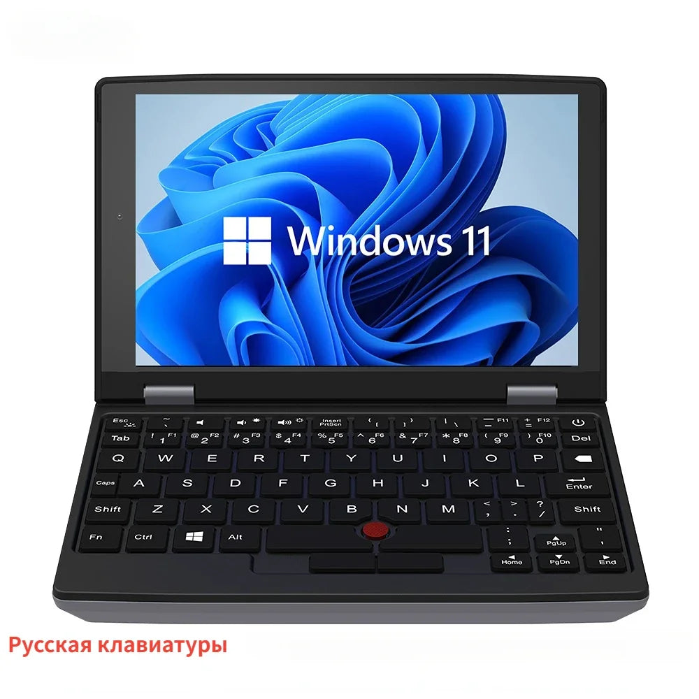 Ordinateurs portables Windows 11 7 pouces écran tactile bureau N4000 12GB+1TB IPS Netbook Micro Computer