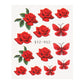 1pcs Fleur de tulipe autocollante pour ongles