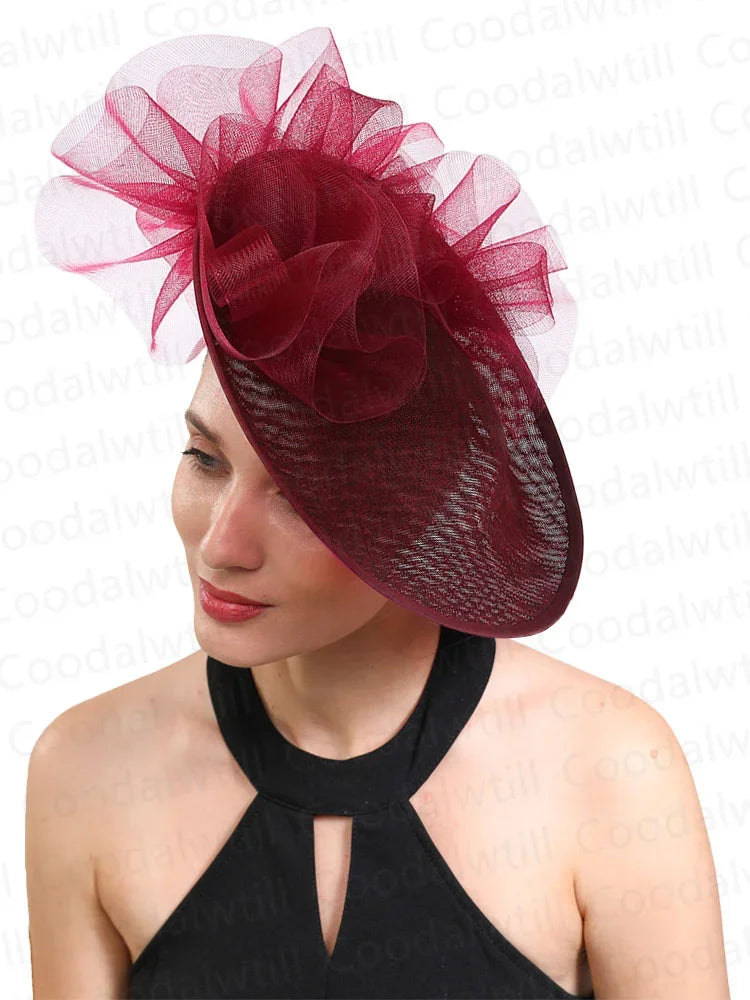 Chapeau Fascinator Église pour Femmes - Occasion Spéciale