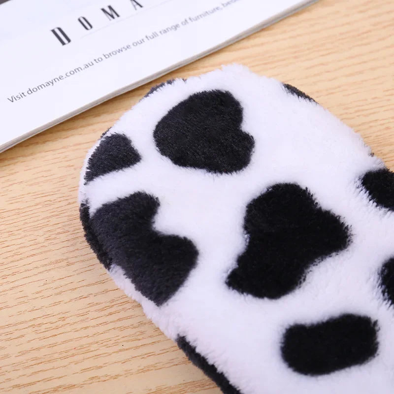 Masque Nuit Plush Vache – Masque Yeux Doux & Anti-Lumière