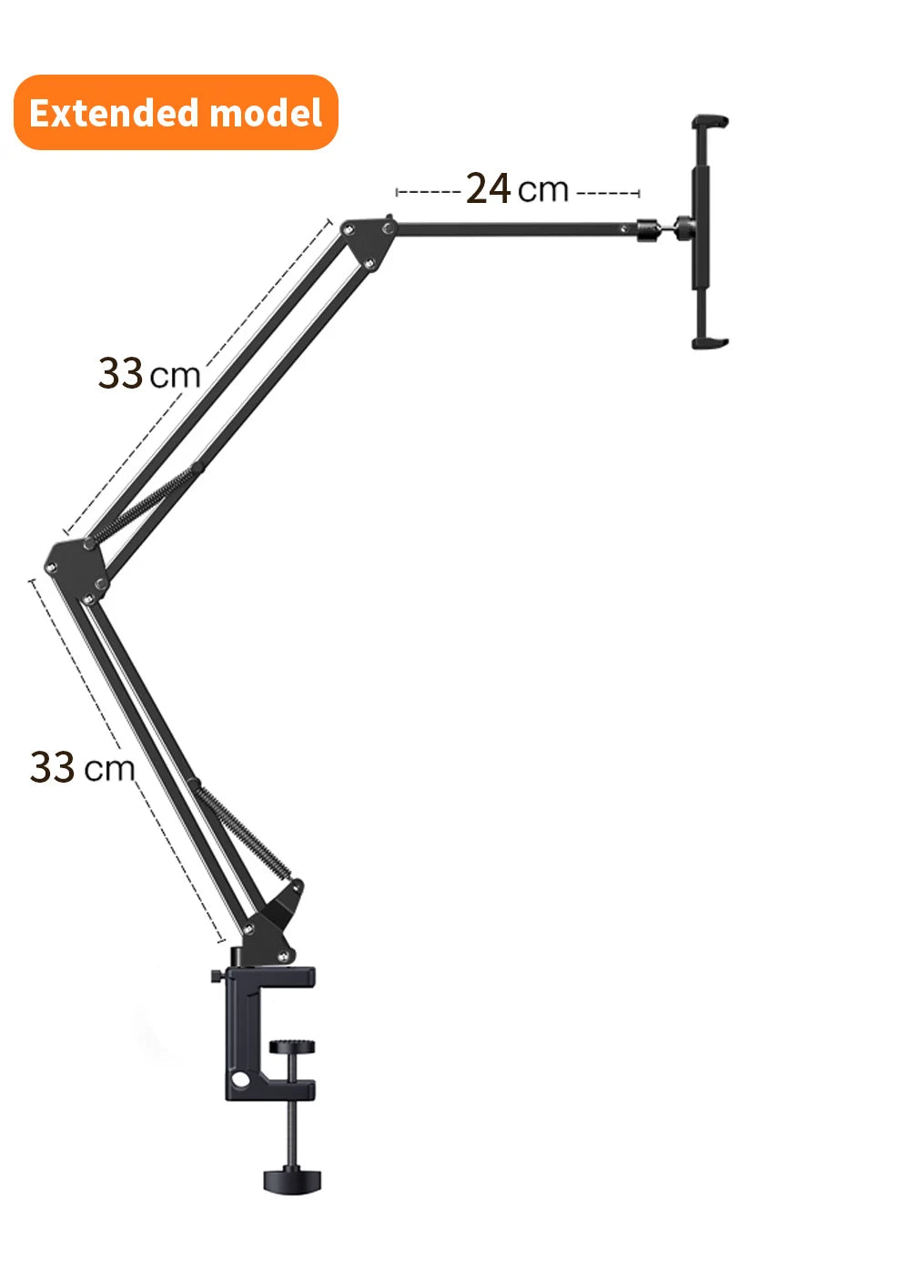 Support Tablette pour Lit – Rotatif 360°, Metal & Universel