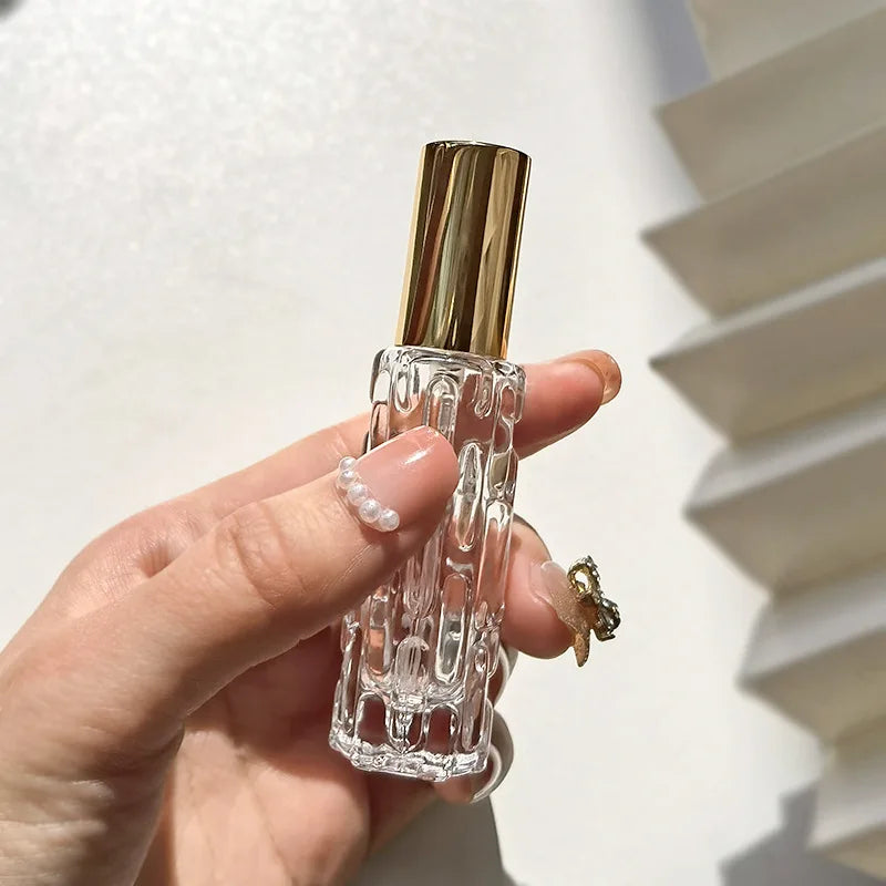 Flacon Parfum Refillable 10ml en Verre – Voyage & Portable