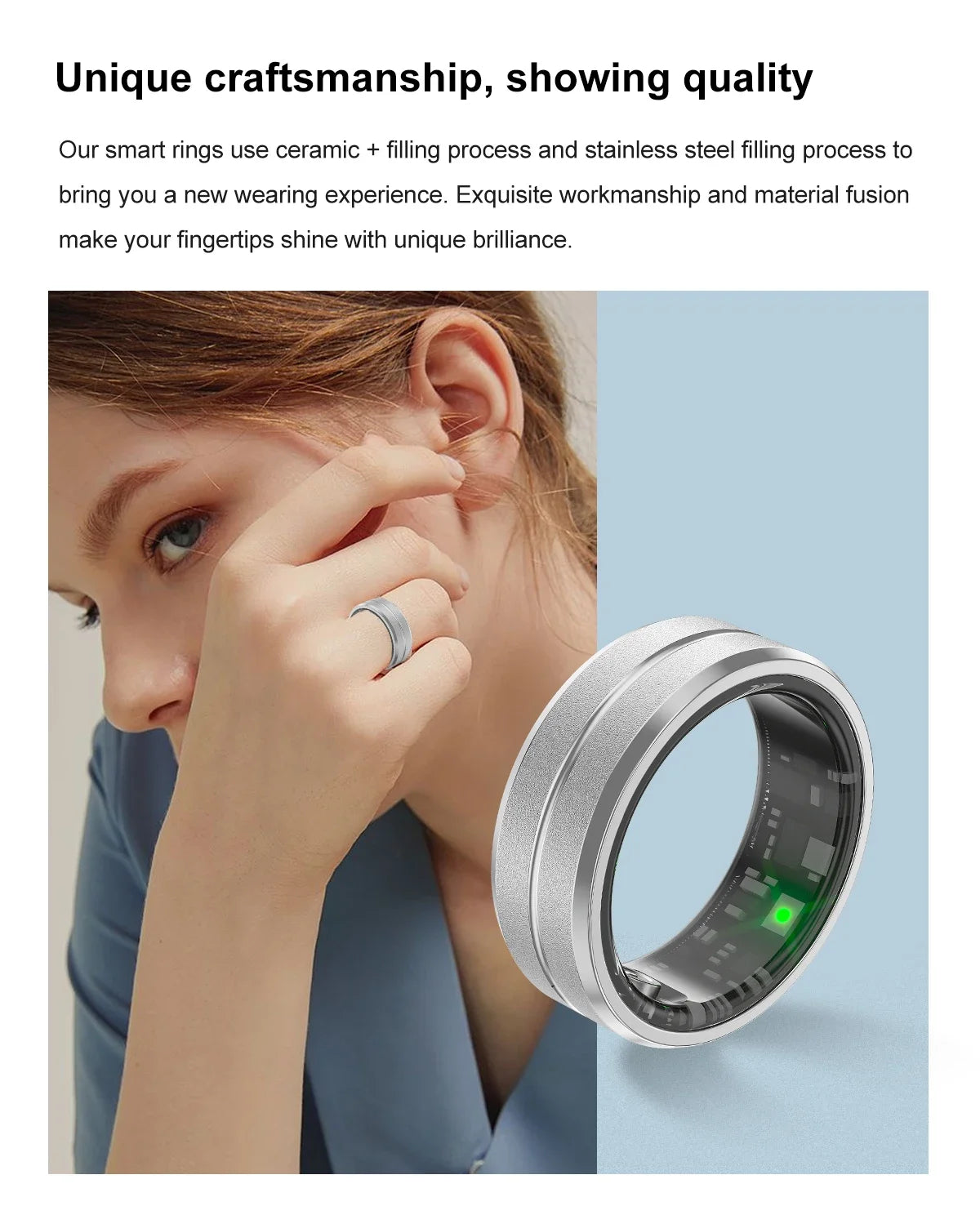 bague intelligente pour les femmes et les hommes