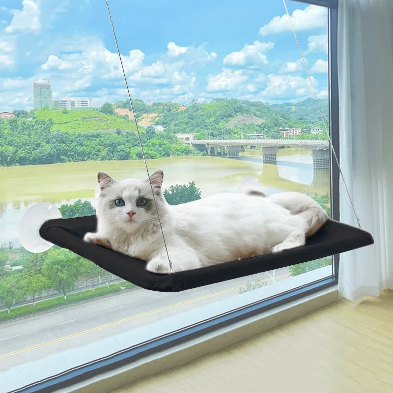 Hamac Fenêtre Chat – Ultra-Doux, Confort & Gain de Place