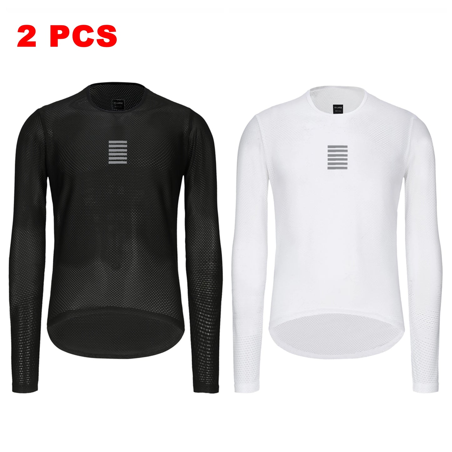 Lot 2 Sous-Vêtements Vélo Homme – T-shirt Été & Base Layer