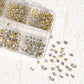 1000PCS SS4-SS20 strass de cristal