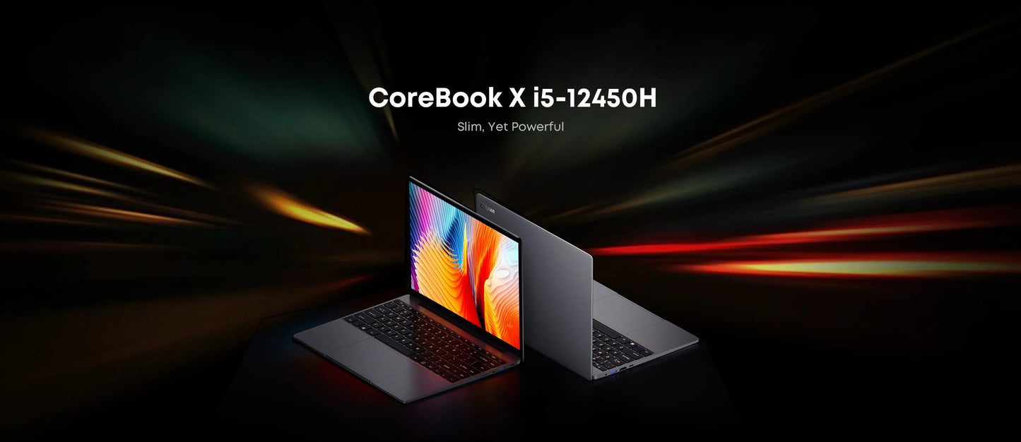 CHUWI CoreBook X Laptop Gaming，Intel i5-12450H，16GB RAM 512GB SSD