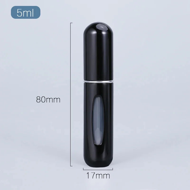 Mini Atomiseur Parfum Refillable 5/8ml – Voyage en Aluminium