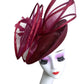 Fascinator Élégant avec Plumes – Chapeau de Mariage, Banquet & Cérémonie