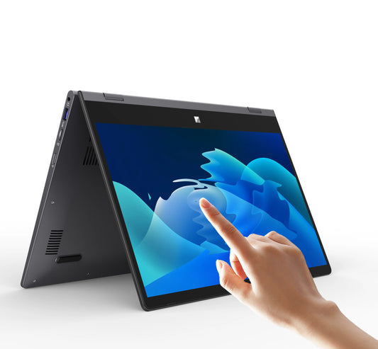 YOGA 14" Mini Laptop Intel N95 32GB RAM 2TB SSD 2-in-1 2.5K Écran Tactile 360°