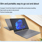 YOGA 14" Mini Laptop Intel N95 32GB RAM 2TB SSD 2-in-1 2.5K Écran Tactile 360°