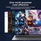 Yepo Laptop Intel Core i7, Windows 11 Pro, 15,6" 2K HD Screen, MX450 2GB, Carte Graphique Indépendante, Bureau