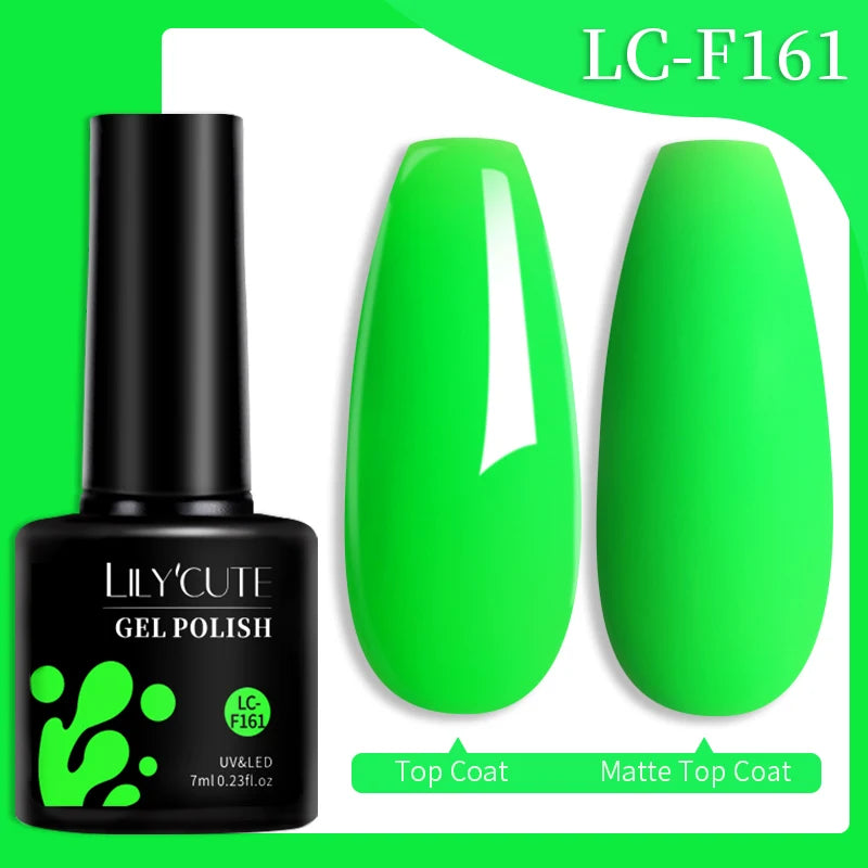 LILYCUTE Summer - Neon Gel Vernis Semi permanent