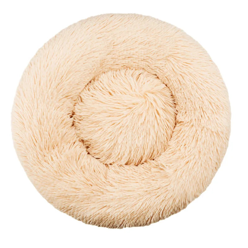 Lit Rond Chien & Chat – Hiver, Doux & Lavable