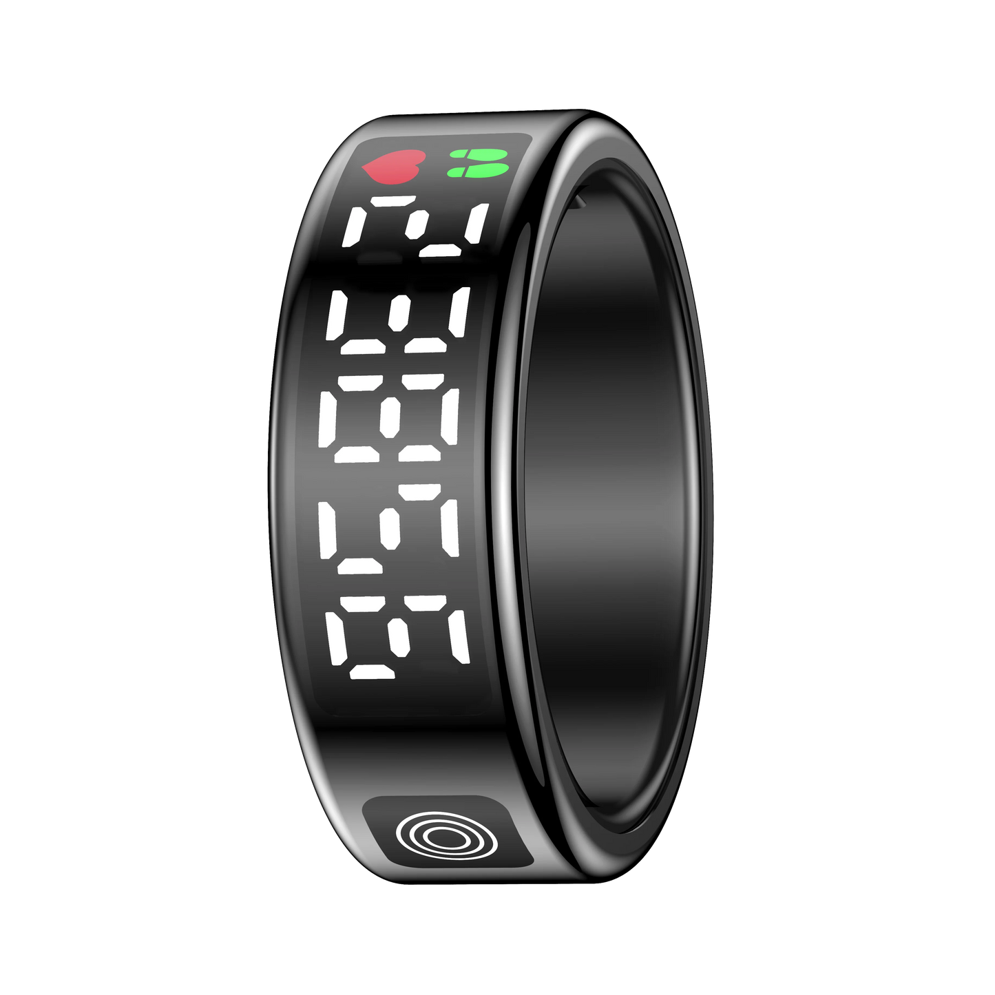 SR08 Smart Ring - LED, Bluetooth 5.1, étanchéité 5ATM
