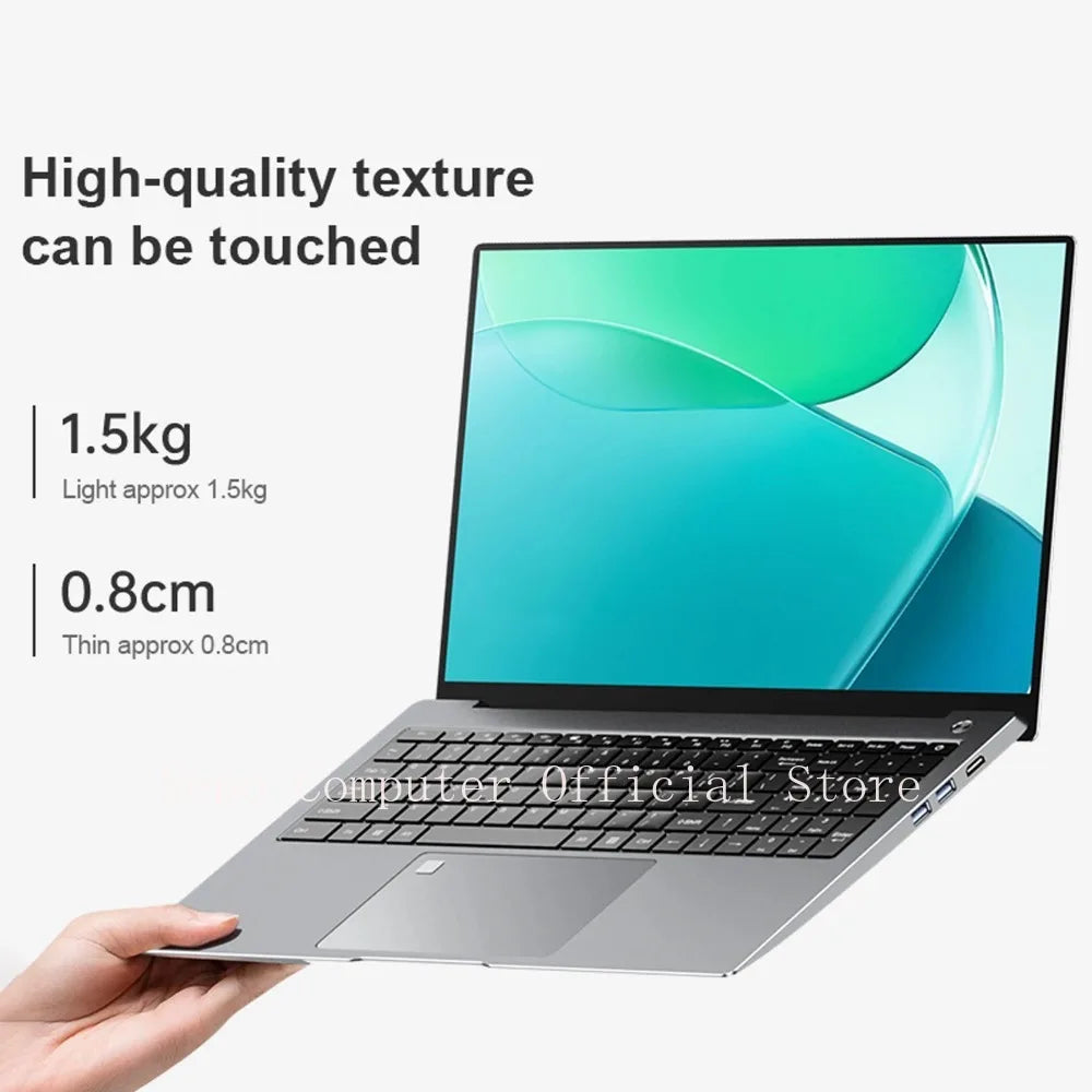 Yepo Laptop Intel Core i7, Windows 11 Pro, 15,6" 2K HD Screen, MX450 2GB, Carte Graphique Indépendante, Bureau