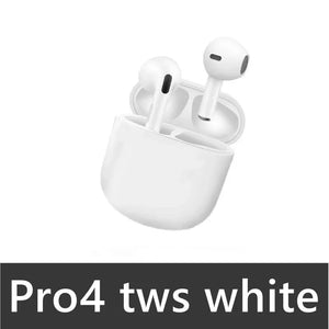 Écouteurs Bluetooth Pro4 TWS – Stéréo 9D, Sans Fil, avec Micro