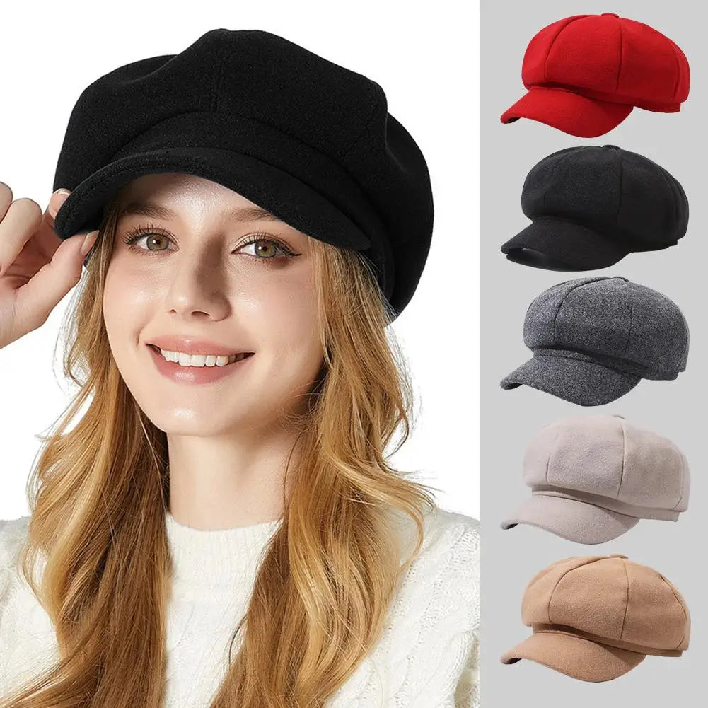 Chapeaux Newsboy Automne/Hiver pour Hommes et Femmes